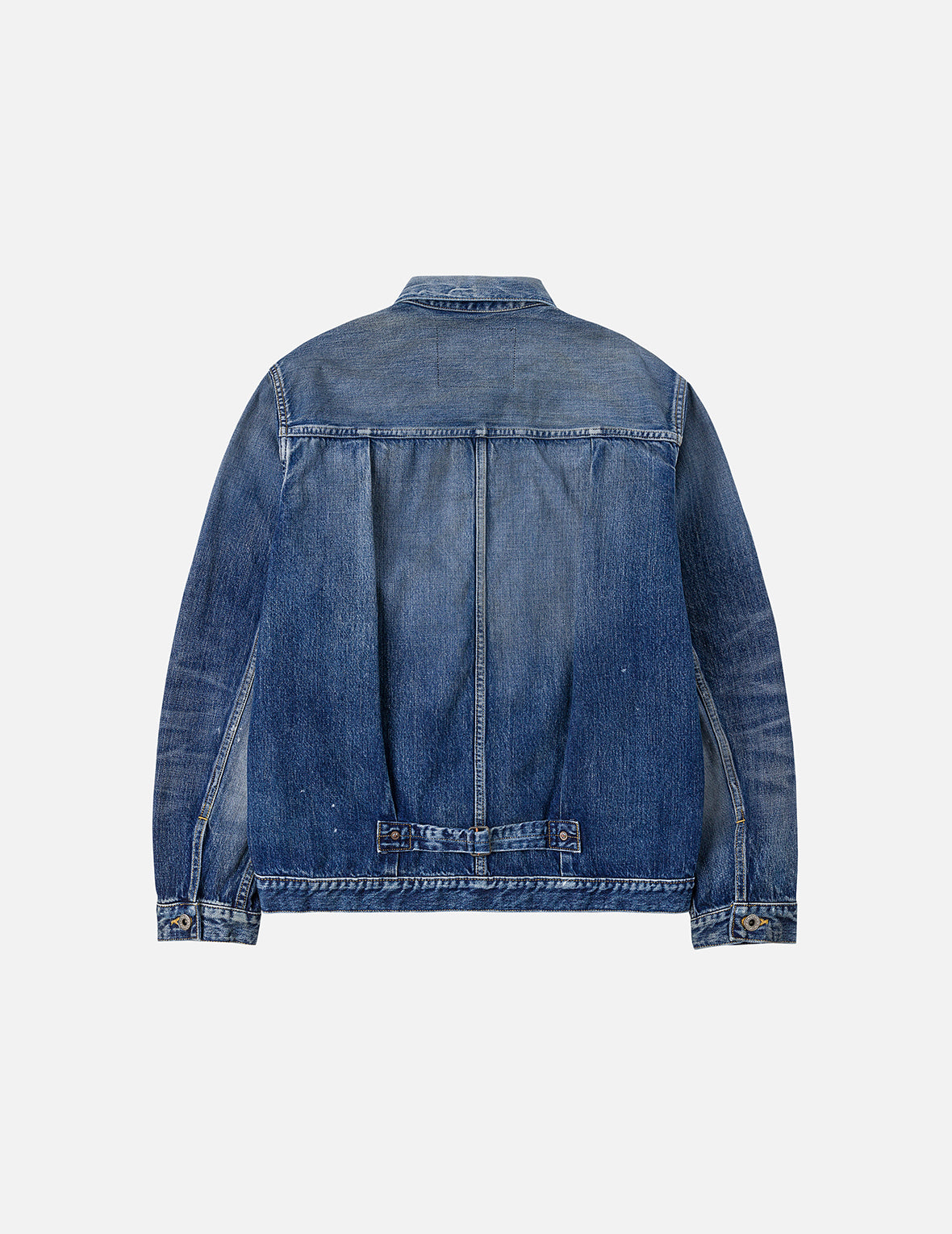 Seagull Print Regular Fit Denim Trucker Jacket